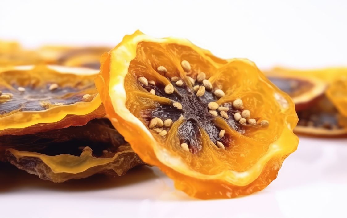 dried passion fruit slices for cocktails